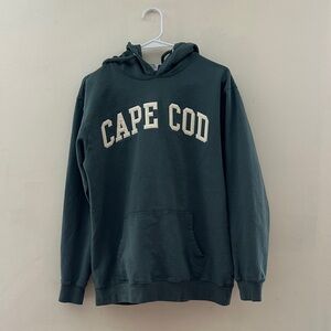 Cape Cod Green Hooded Sweatshirt